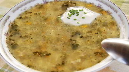 Рецепт Щей из крошева