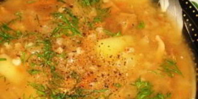 Рецепт щей из квашеной капусты с грибами