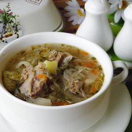 Рецепт Щей из квашеной капусты