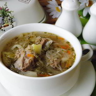 Рецепт Щей из квашеной капусты