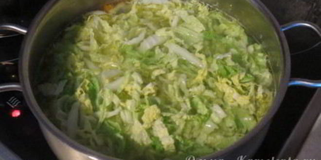 Рецепт щей из пекинской капусты