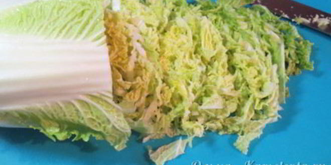 Рецепт щей из пекинской капусты