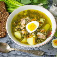 Рецепт Щей из щавеля на мясном бульоне