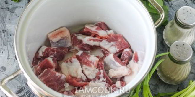 Рецепт щей из щавеля на мясном бульоне