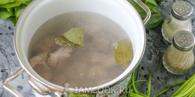 Рецепт щей из щавеля на мясном бульоне