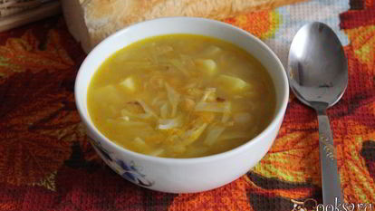 Рецепт Щей из свежей капусты с нутом