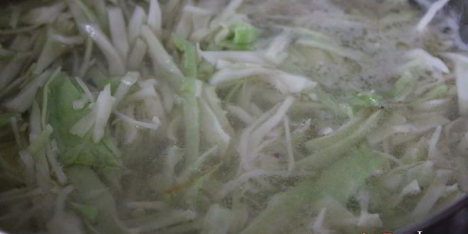 Рецепт щей из свежей капусты с нутом