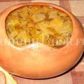 Рецепт Щей из свежей капусты в духовке