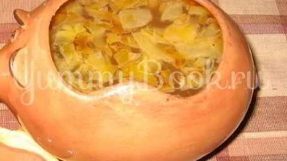 Рецепт Щей из свежей капусты в духовке