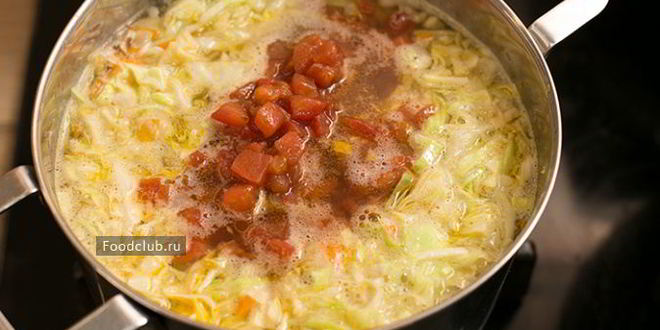 Рецепт щей из свежей капусты