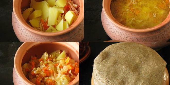 Рецепт щей на утином бульоне в горшочке