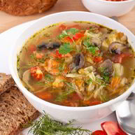 Рецепт Щей с грибами по-монастырски