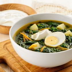 Рецепт Щей со шпинатом