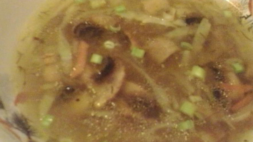 Рецепт щей со свежей капустой и грибами