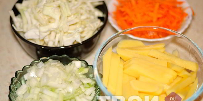 Рецепт щей в мультиварке