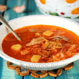 Рецепт Свежих щей с курицей