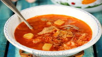 Рецепт Свежих щей с курицей