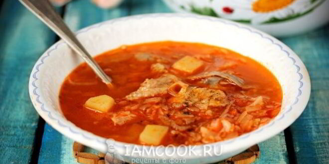 Рецепт свежих щей с курицей