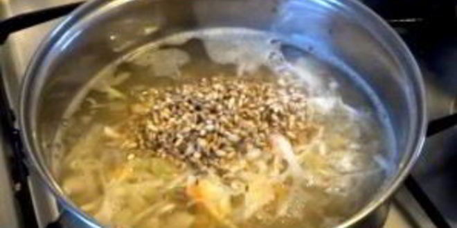 Рецепт уральских щей с перловой крупой