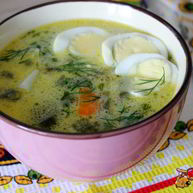 Рецепт Зеленых летних щей со сметаной