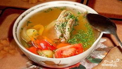 Рецепт Шурпы из курицы