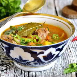 Рецепт Супа Шурпа из свинины
