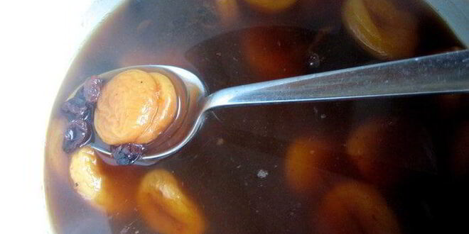 Рецепт сладкого супа из детства