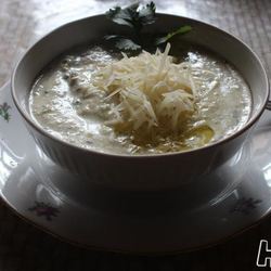 Рецепт Сливочного крема-супа с цуккини и шампиньонами