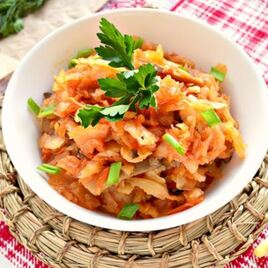 Рецепт Капустной солянки с грибами