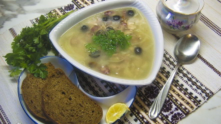 Рецепт мясной солянки