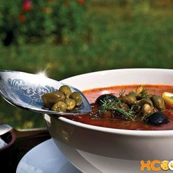 Рецепт Овощной солянки с грибами