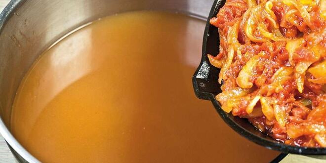 Рецепт овощной солянки с грибами