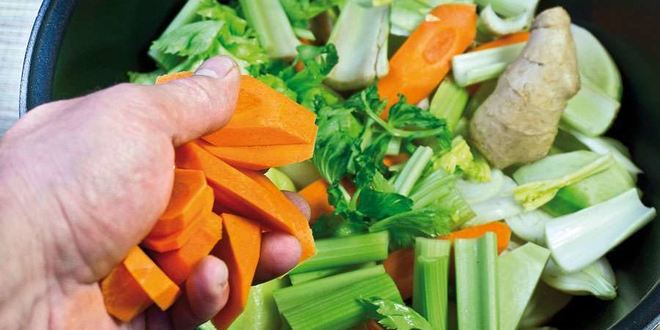 Рецепт овощной солянки с грибами