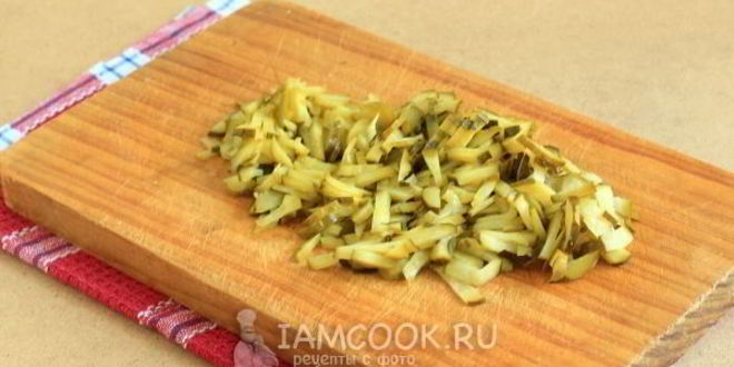 Рецепт постной солянки с грибами