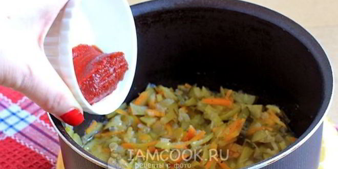 Рецепт постной солянки с грибами