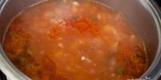 Рецепт сборной рыбной солянки