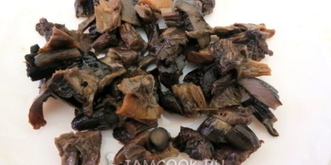 Рецепт солянки грибной с огурцами