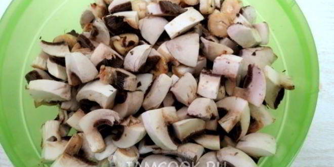 Рецепт солянки грибной с огурцами