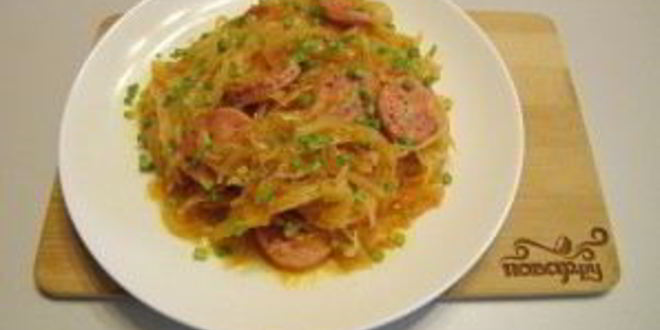 Рецепт солянки из квашеной капусты