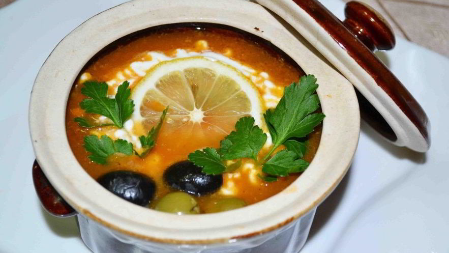 Рецепт солянки из рыбы