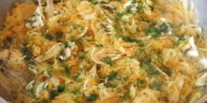 Рецепт солянки из свежей капусты с грибами