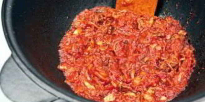 Рецепт солянки мясной на сковороде