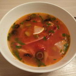 Рецепт Солянки мясной сборной