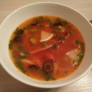 Рецепт Солянки мясной сборной