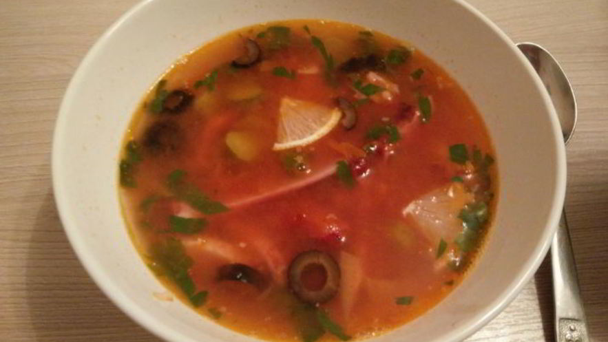 Рецепт солянки мясной сборной