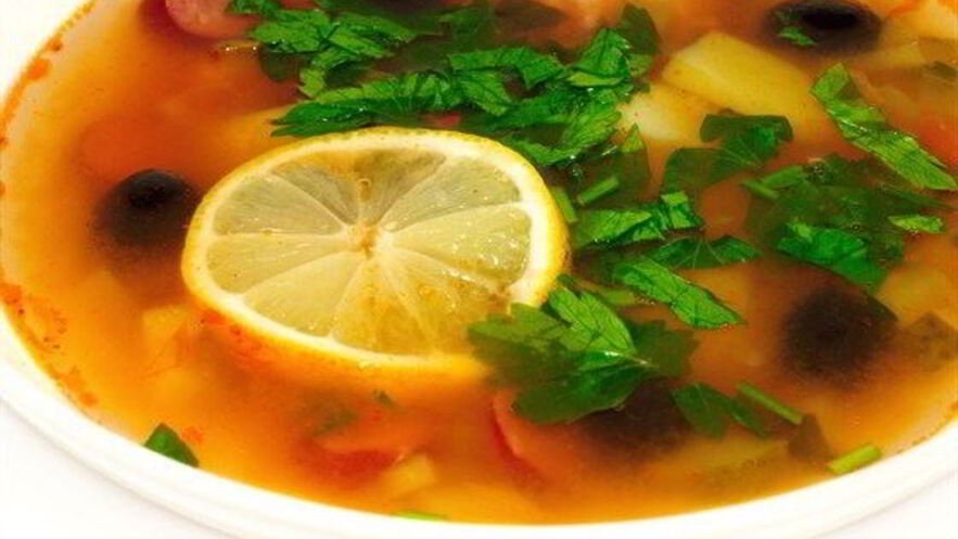 Рецепт солянки мясной