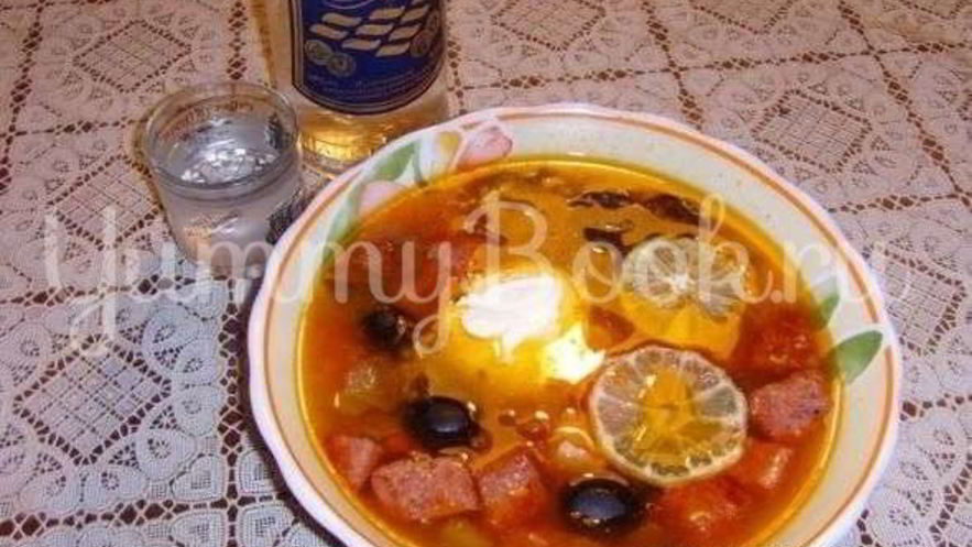 Рецепт солянки по-сибирски