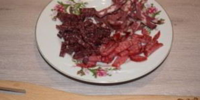 Рецепт солянки с курицей и колбасой