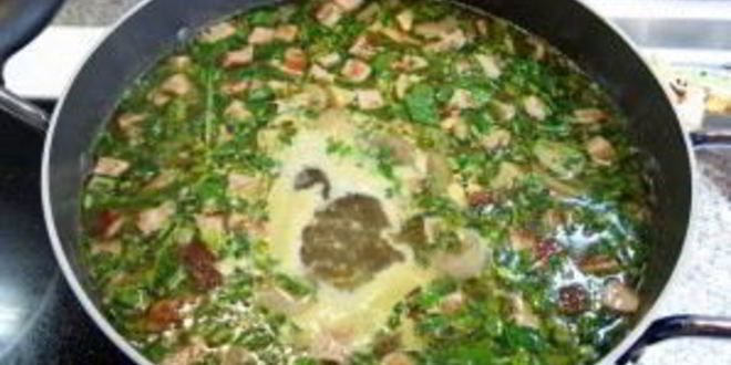 Рецепт солянки с маслинами и лимоном