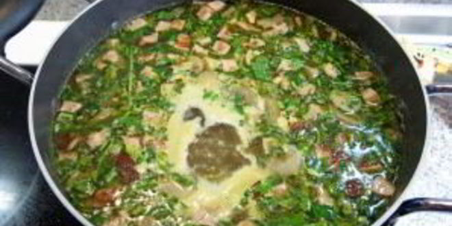 Рецепт солянки с маслинами